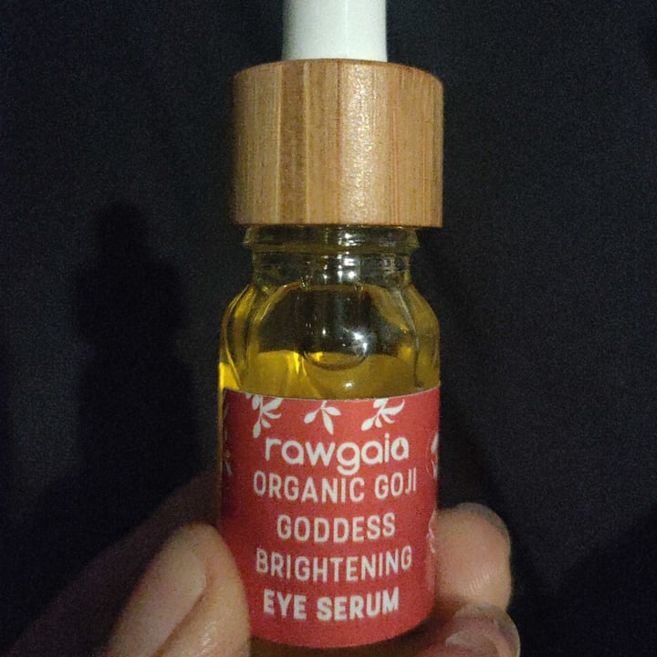 review photo of Raw Gaia Goji goddess brightening eye serum shared by @clare-cooling on 10 Jan 2021 - review