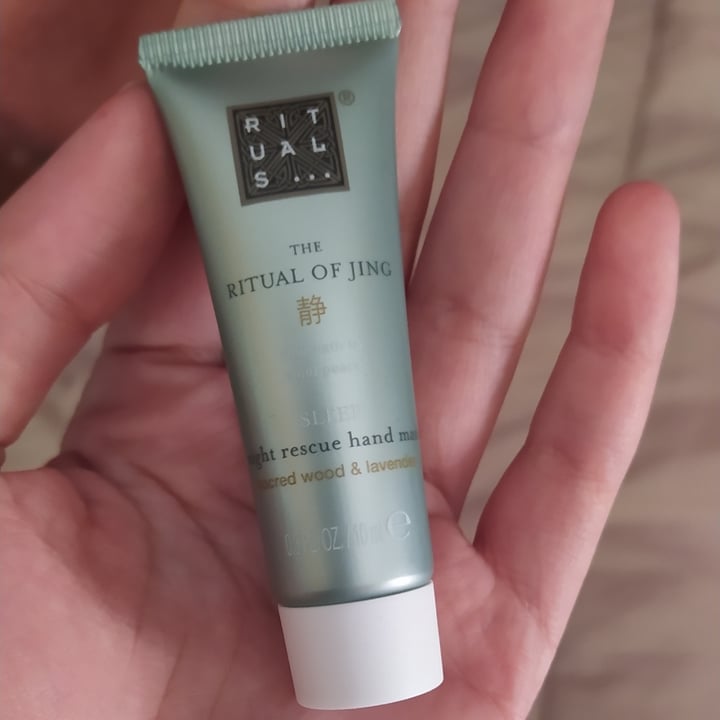 review photo of Rituals Rescue hand balm shared by @atramveggie on 29 Jun 2021 - review
