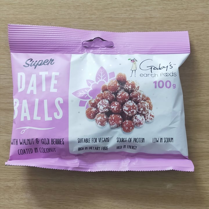 photo of Gaby’s Earth Foods Date Balls with Walnut and Goji Berries shared by @carolize on  12 Jan 2022 - review