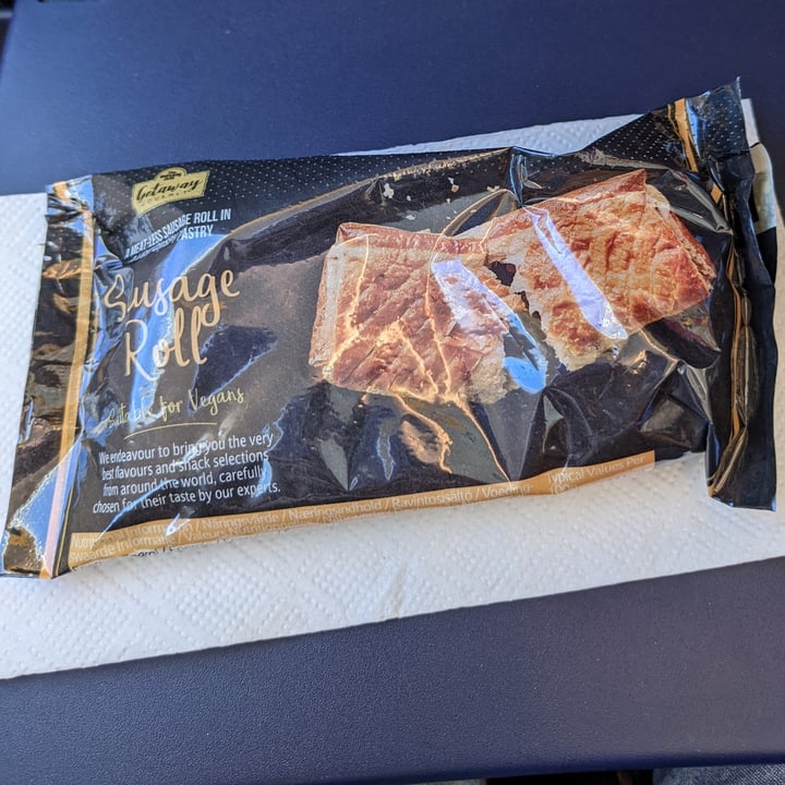 review photo of Ryanair vegan sausage roll shared by @justynek on 16 Jul 2022 - review