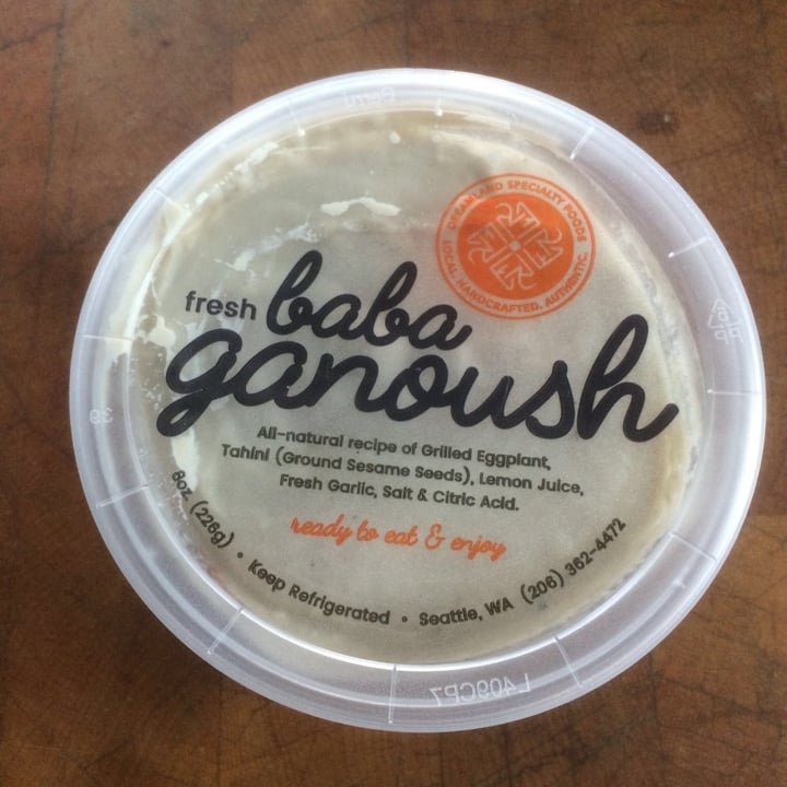 photo of Dreamland Specialty Foods Baba Ganoush shared by @fungiforrest on  18 Jan 2021 - review