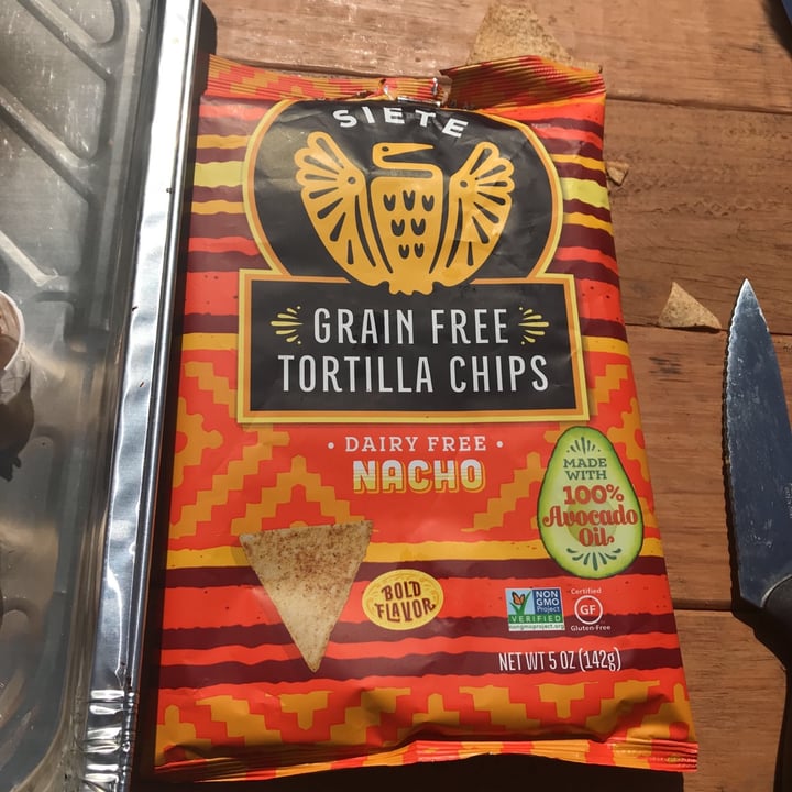 review photo of Siete Family Foods Grain Free Tortilla Chips Dairy Free Ranch shared by @dharmada on 13 Mar 2021 - review