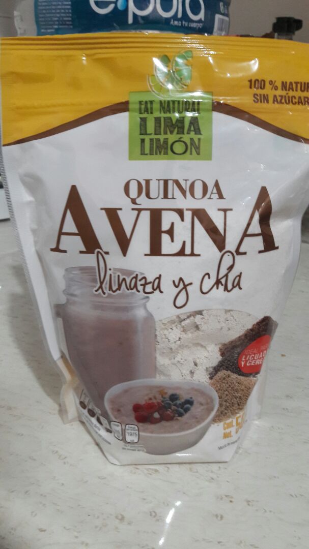 photo of Eat Natural Lima Limon Harina Quinoa Avena shared by @michtamy on  18 Mar 2020 - review