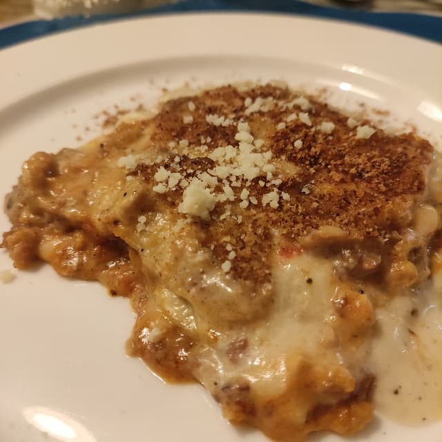 Photo of the dish “Lasagna al ragù di legumi”