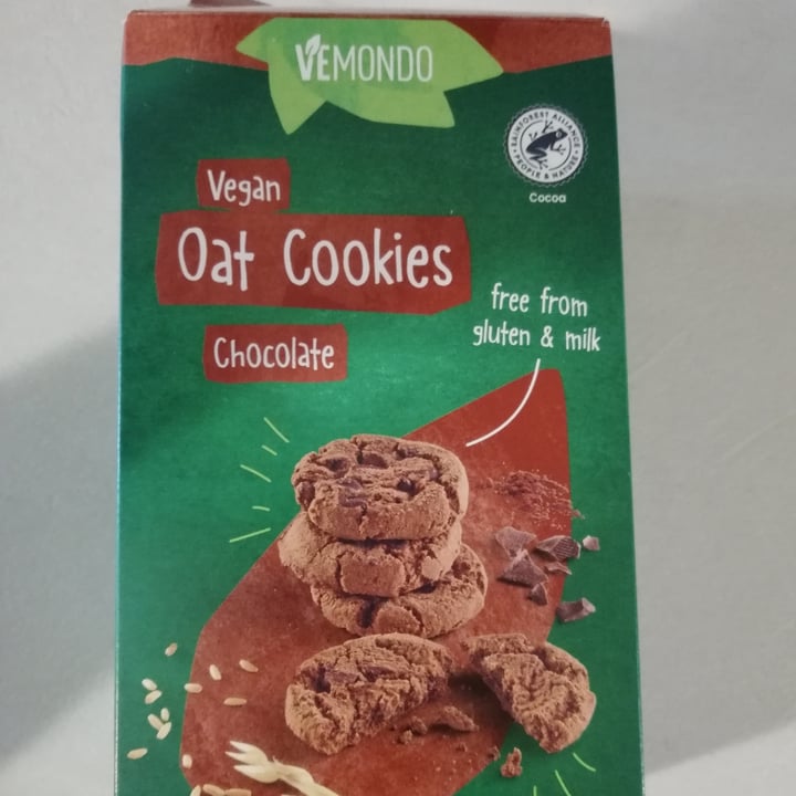 photo of Vemondo  Vegan Oat Cookies Chocolate shared by @pligzl on  12 Jul 2022 - review