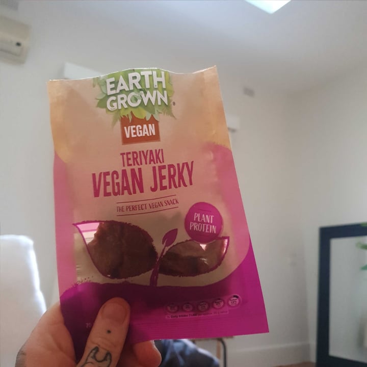 review photo of Earth Grown Vegan Teriyaki Jerky shared by @basicblake on 27 Jun 2020 - review