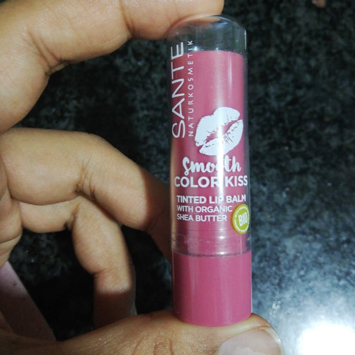 review photo of Sante Naturkosmetik Tinted lip balm with organic Shea butter shared by @lohanavegana on 07 Apr 2021 - review