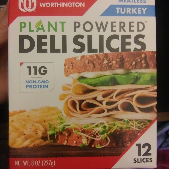 photo of Worthington Meatless Turkey Deli Slices shared by @alianahawke on  03 Feb 2021 - review