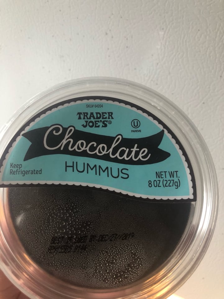 photo of Trader Joe's Chocolate Hummus shared by @macks on  24 Nov 2019 - review