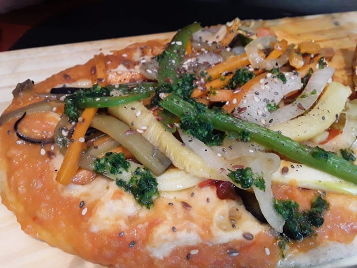 review photo of Aló Tienda & Cafe Pizza Integral Vegana shared by @jessicalopez on 25 Jan 2020 - review