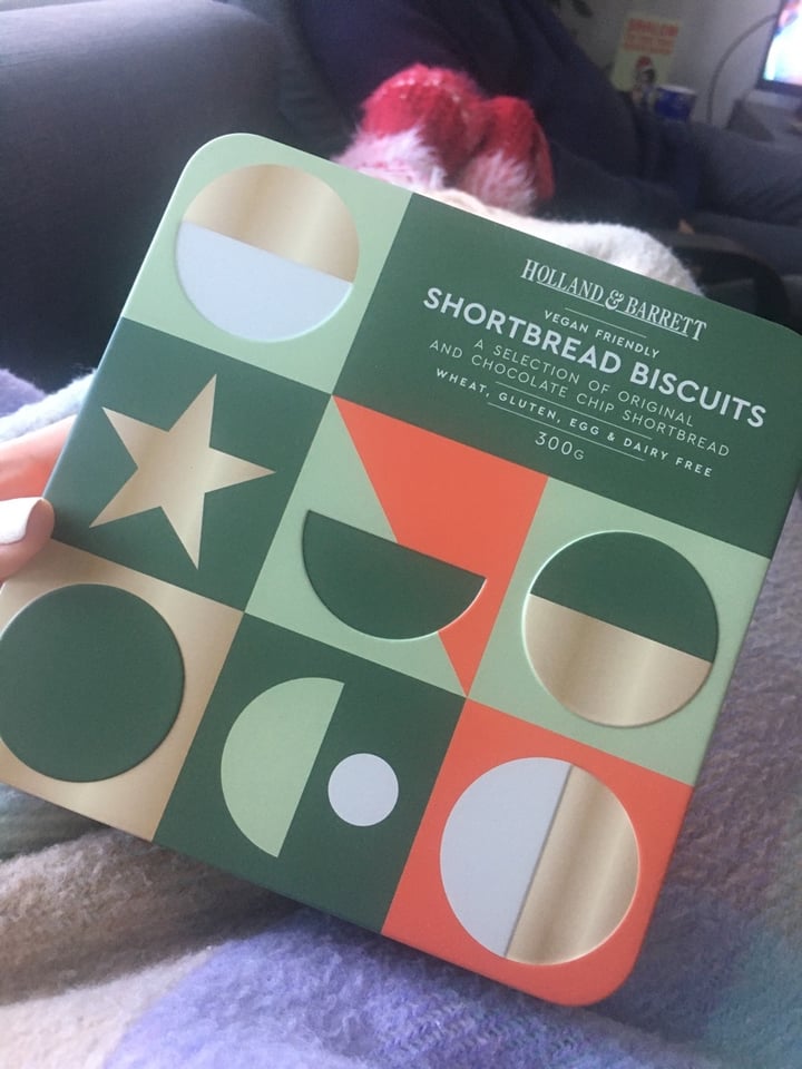 photo of Holland & Barrett Shortbread Biscuit Tin shared by @veganguildford on  02 Jan 2020 - review
