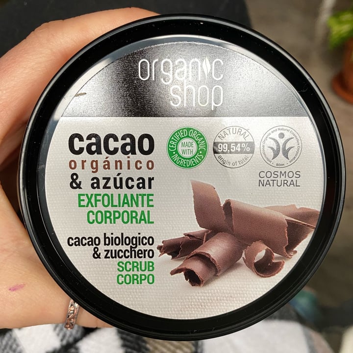 review photo of Organic shop cacao biologico e zucchero scrub corpo shared by @caterinapisani on 06 Apr 2022 - review