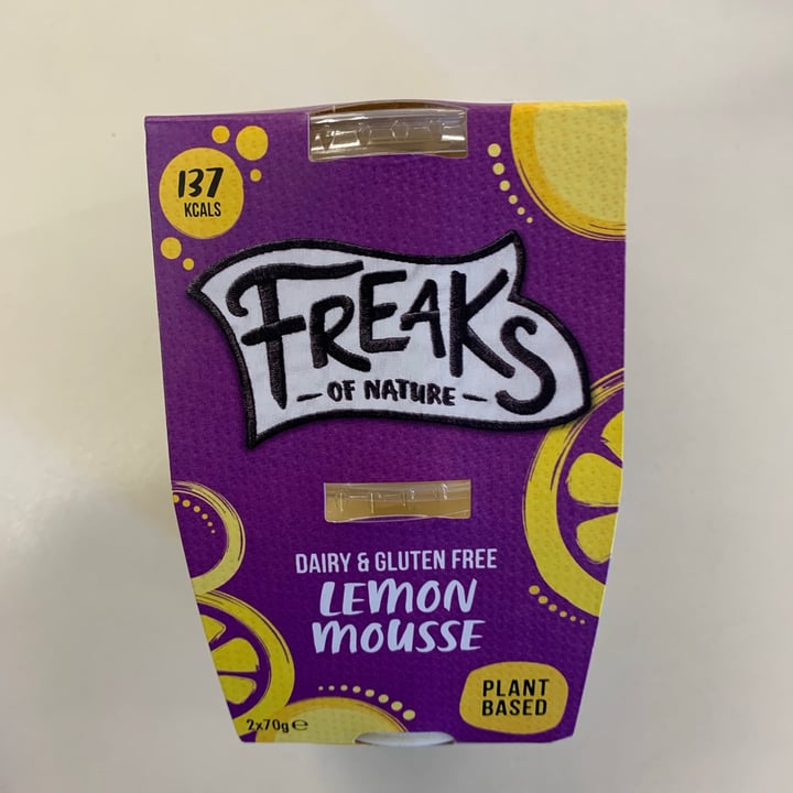 photo of Freaks of Nature Lemon Plant Based Mousse shared by @petermcgill on  15 Jun 2021 - review