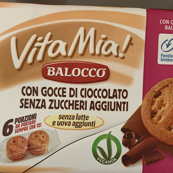 photo of Balocco vita mia con gocce di cioccolato senza zuccheri aggiunti shared by @giuli85 on  20 Sep 2022 - review