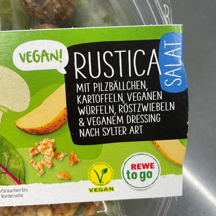 photo of Rewe To Go Salat Rustica shared by @julyn on  23 Nov 2022 - review