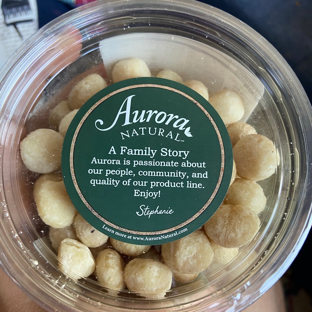Aurora Natural Macadamia Nuts Reviews abillion