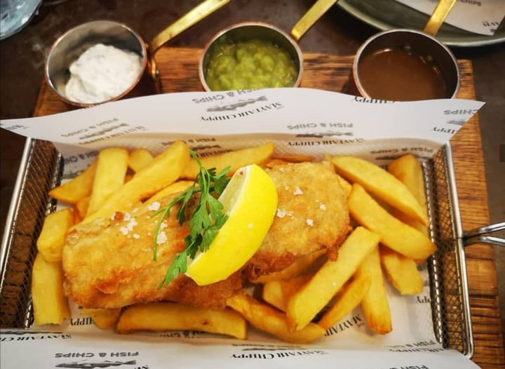 photo of Mayfair Chippy - Clapham Tofish n Chips shared by @plantbasedexplorer on  03 Dec 2019 - review