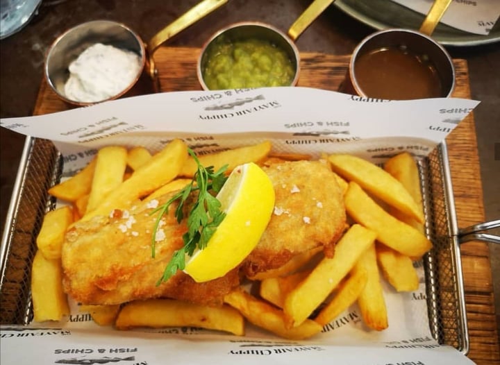 review photo of Mayfair Chippy - Clapham Tofish n Chips shared by @plantbasedexplorer on 03 Dec 2019 - review