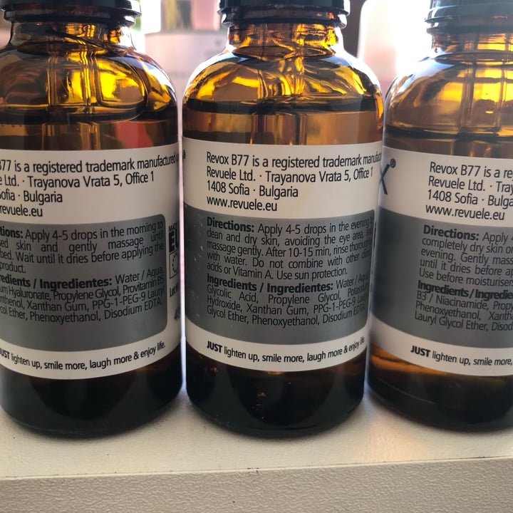 review photo of Revox Niacinamide shared by @antocajigal on 22 Sep 2022 - review