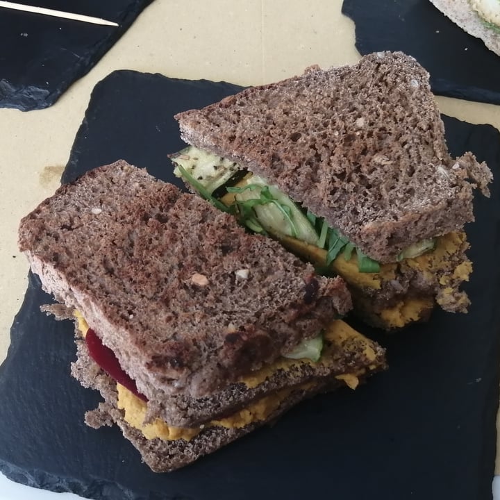 photo of Malerba Club Sandwich shared by @the-vegan-one on  03 May 2022 - review