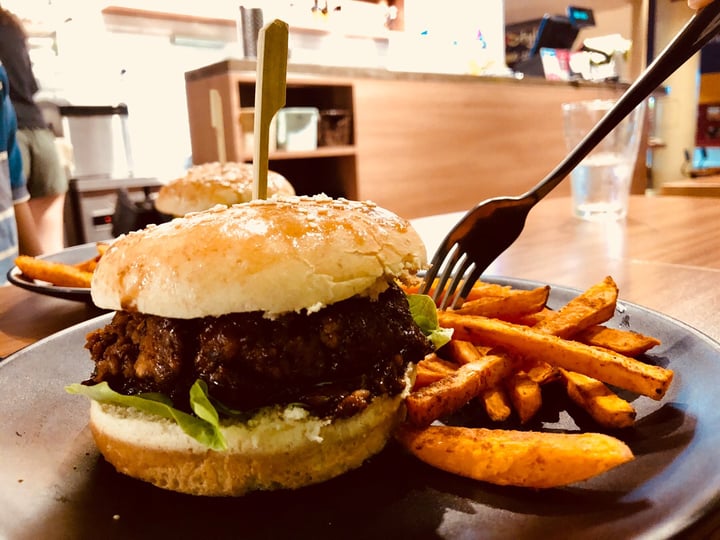 review photo of SOUL ALIFE bbq burger shared by @rajamani on 28 Jun 2018 - review