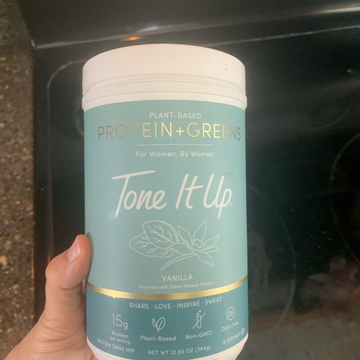 review photo of Tone It Up Plant Based Vanilla Protein Powder shared by @dexter9 on 27 Feb 2022 - review