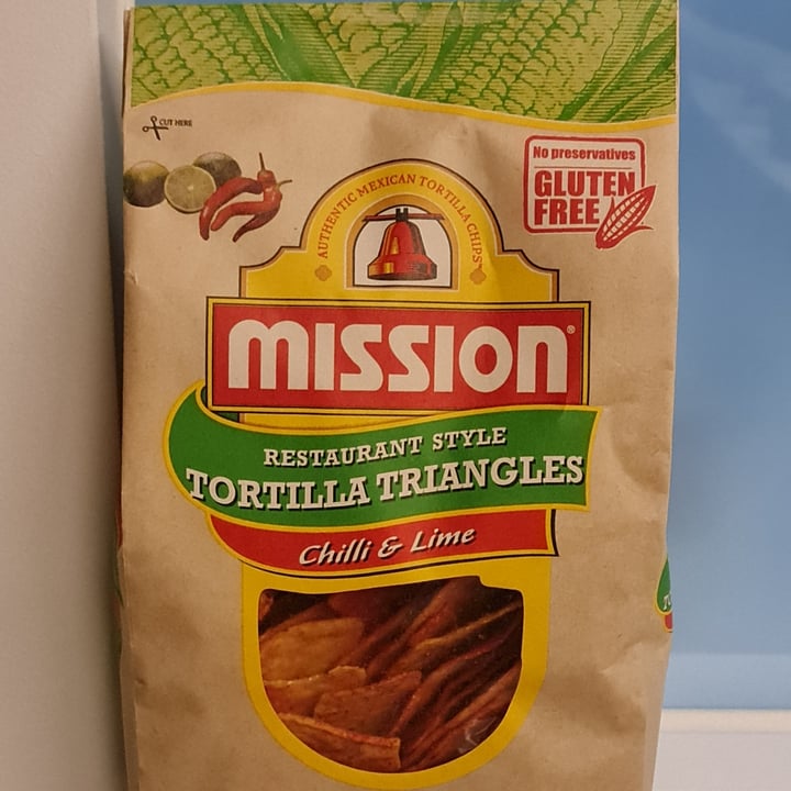 photo of Mission Foods Tortilla Chips Chilli & Lime shared by @parismelody on  15 Jun 2021 - review
