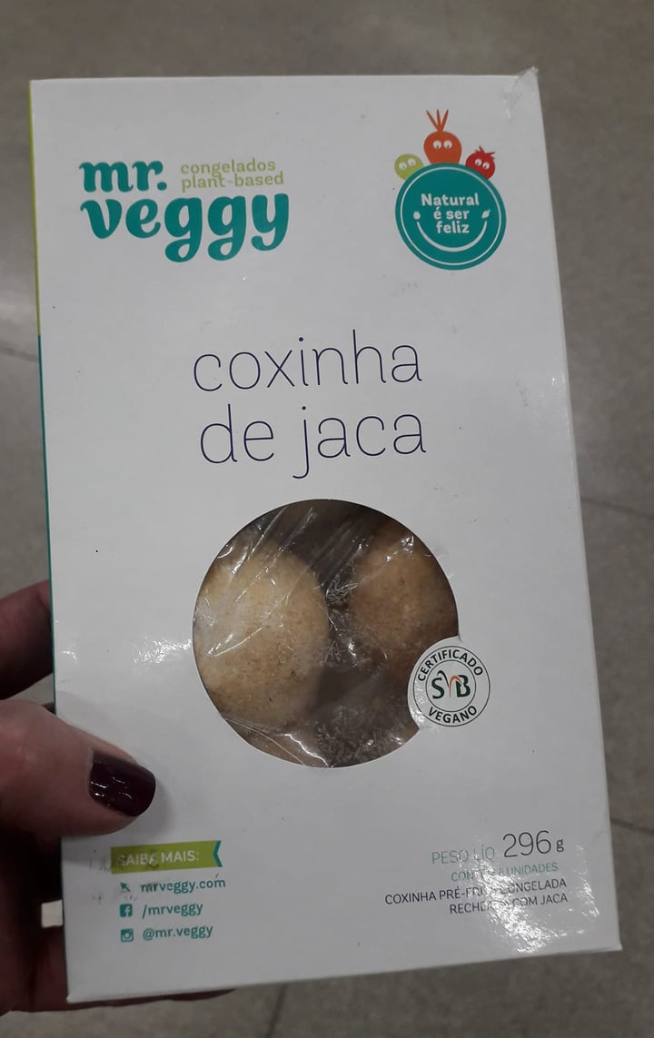 photo of mr. veggy Coxinha de jaca shared by @marcia1963 on  13 Jun 2022 - review