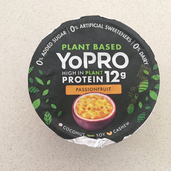 photo of YoPro Plant Based YoPRO Passionfruit shared by @ihaveabunny on  26 Feb 2021 - review