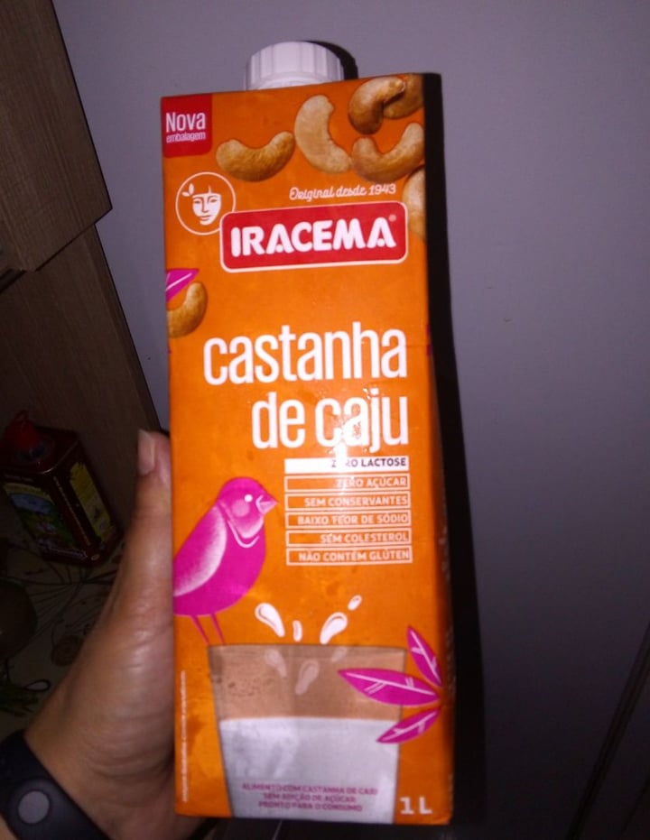 photo of Iracema Leche de Castaña de Caju shared by @vivirocha on  08 Mar 2020 - review