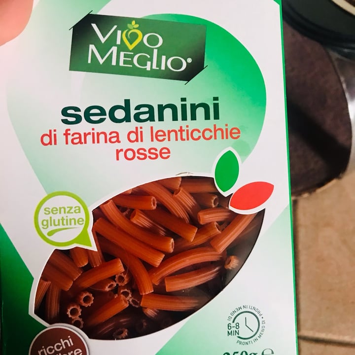 photo of Vivo Meglio Sedanini di farina di lenticchie rosse shared by @lacry on  22 Mar 2022 - review