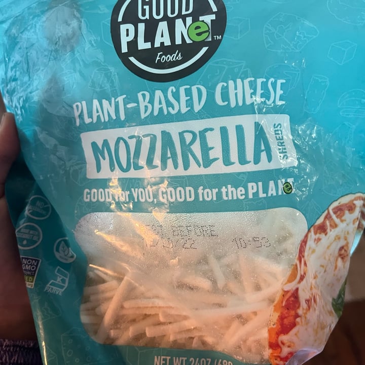 photo of Good Planet Foods Plant-based Cheese Mozzarella Shreds shared by @seriema on  08 Jun 2022 - review