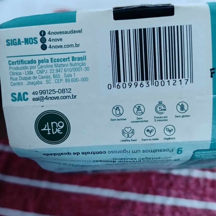 photo of 4nove carretero vegan shared by @pamioliveira on  07 Jul 2022 - review