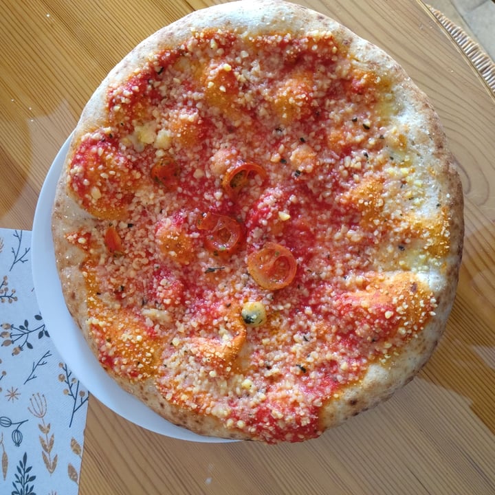 photo of Vemondo Vegan pizza Margherita shared by @basedplants on  08 Jan 2022 - review