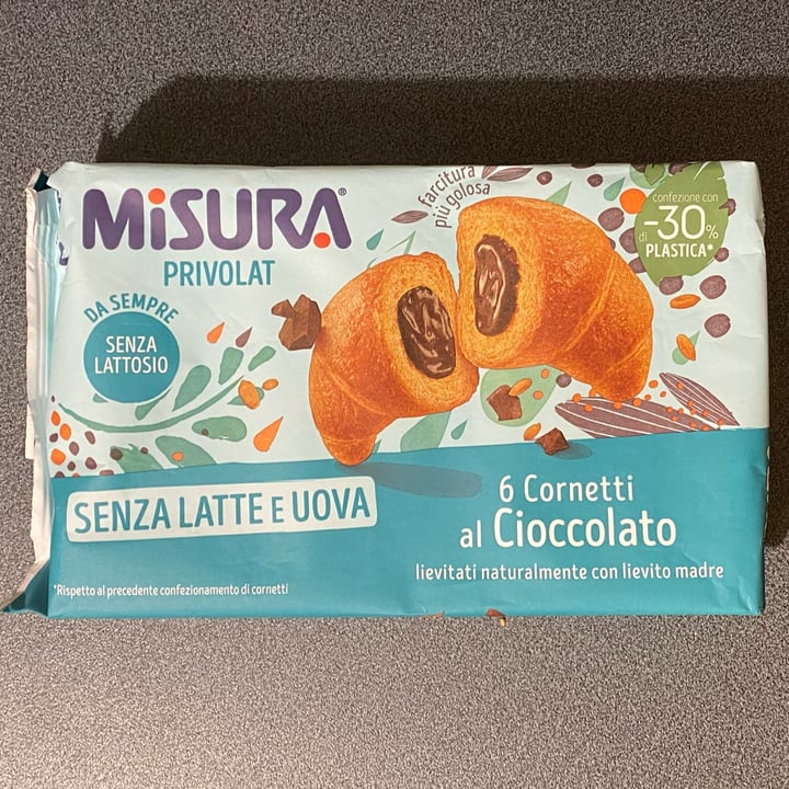 photo of Misura Cornetti al cioccolato Privolat shared by @alecannos on  01 Apr 2022 - review