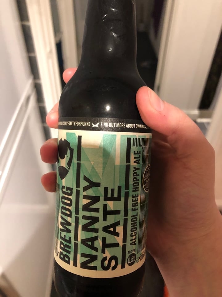 photo of Brewdog Nanny state alcohol free beer shared by @shmambam on  20 Mar 2020 - review