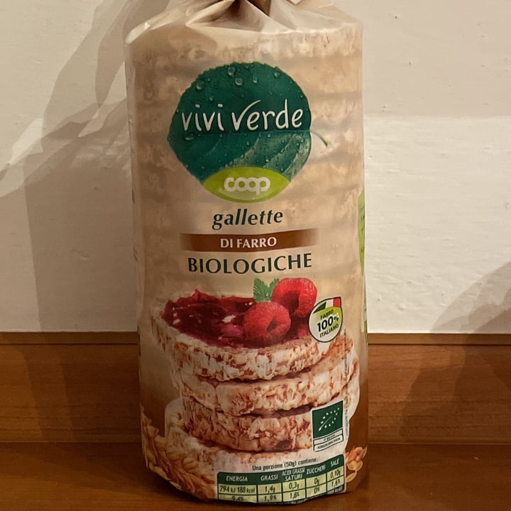 photo of Vivi Verde Coop Gallette Di Farro Bio shared by @lixz on  08 Dec 2021 - review