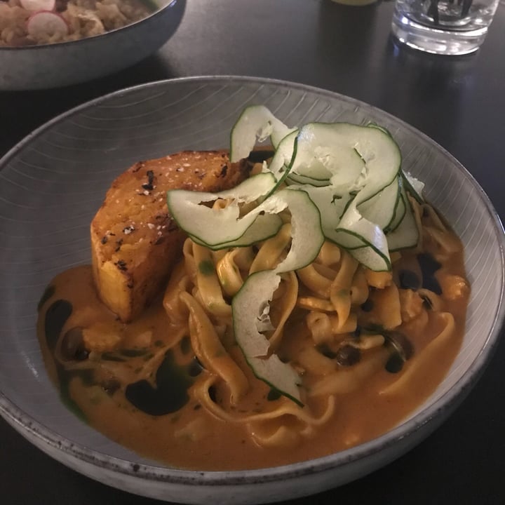 photo of HRVST Cafe & Bar Tom Yum Pumpkin Fettucine shared by @alyrauff on  23 Jul 2018 - review