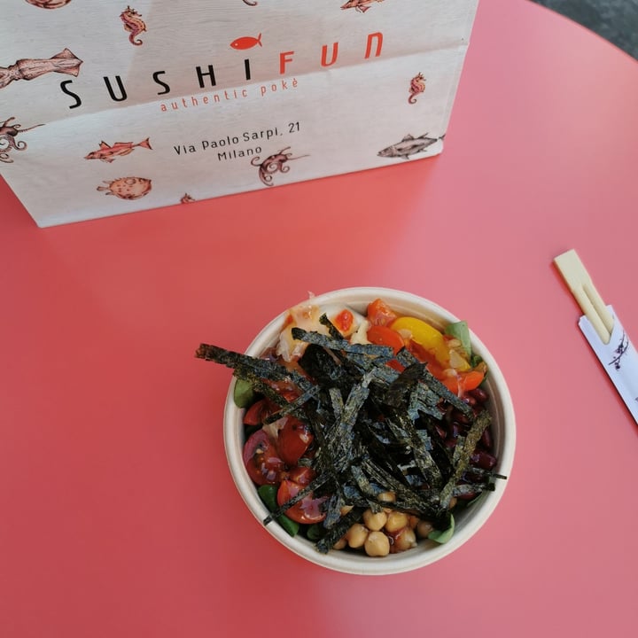 review photo of Fan Sushi Wok Poke bowl shared by @avocadoaddicted on 07 Jul 2021 - review
