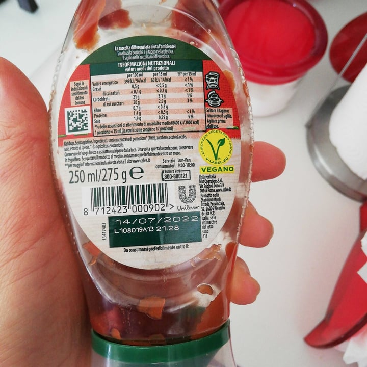 photo of Calvé Ketchup shared by @stefanella16 on  20 Mar 2022 - review