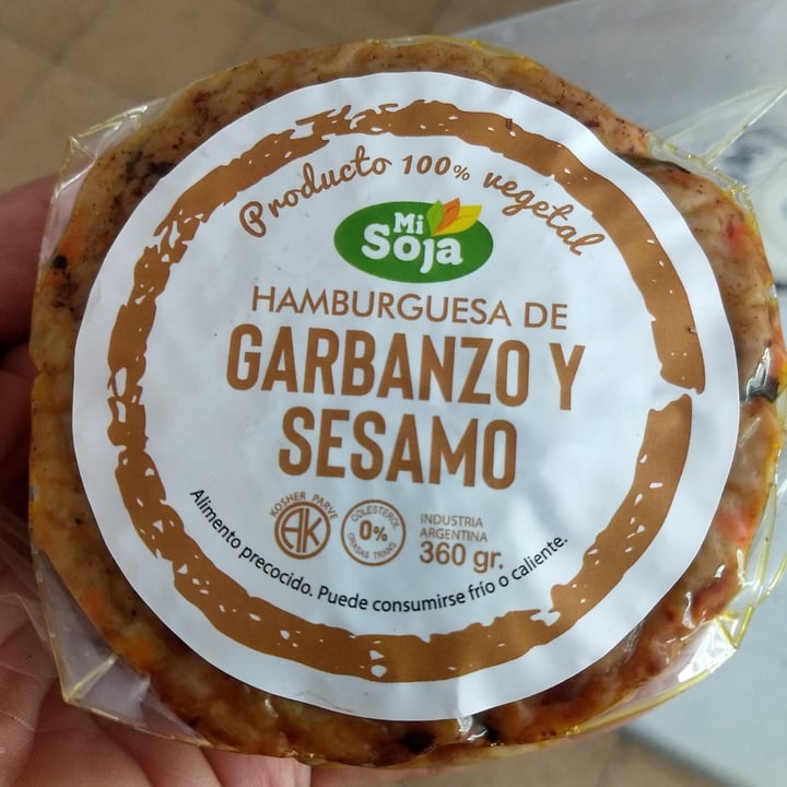 review photo of Mi Soja Hamburguesa de garbanzo y sésamo shared by @tony on 04 Dec 2020 - review