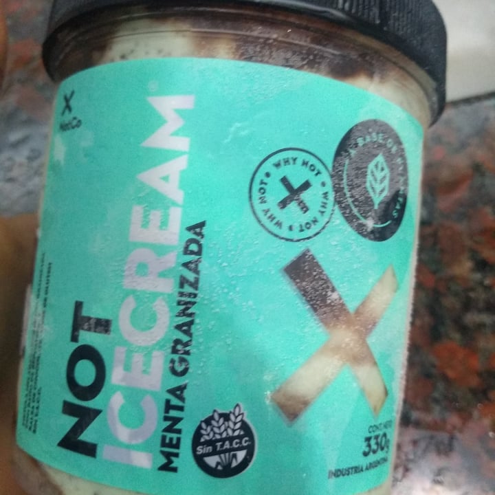 photo of NotCo Not Icecream Menta Granizada shared by @laravillegas on  17 Jan 2022 - review