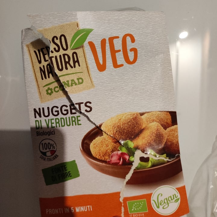 photo of Verso Natura Conad Veg Nuggets di verdure bio shared by @brontilloveg on  04 May 2022 - review