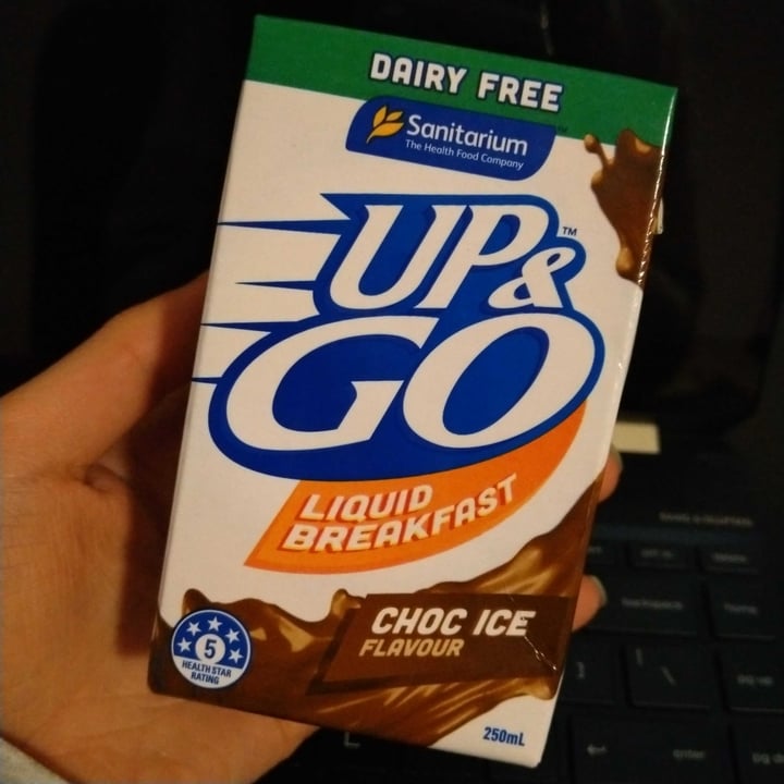 photo of Sanitarium Dairy Free Chocolate Up & Go shared by @jchong on  20 Nov 2020 - review