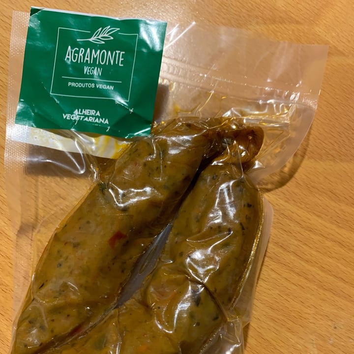 photo of Agromonte Alheira vegetariana shared by @theanabrandao on  26 Apr 2022 - review