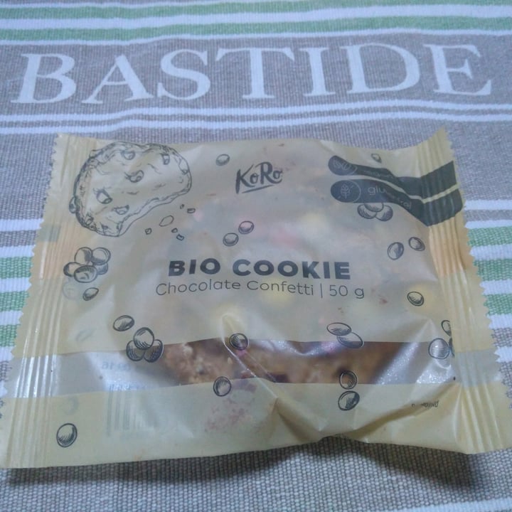 photo of Koro galleta con chocolate confetti bio shared by @xenawarrior on  05 Sep 2022 - review