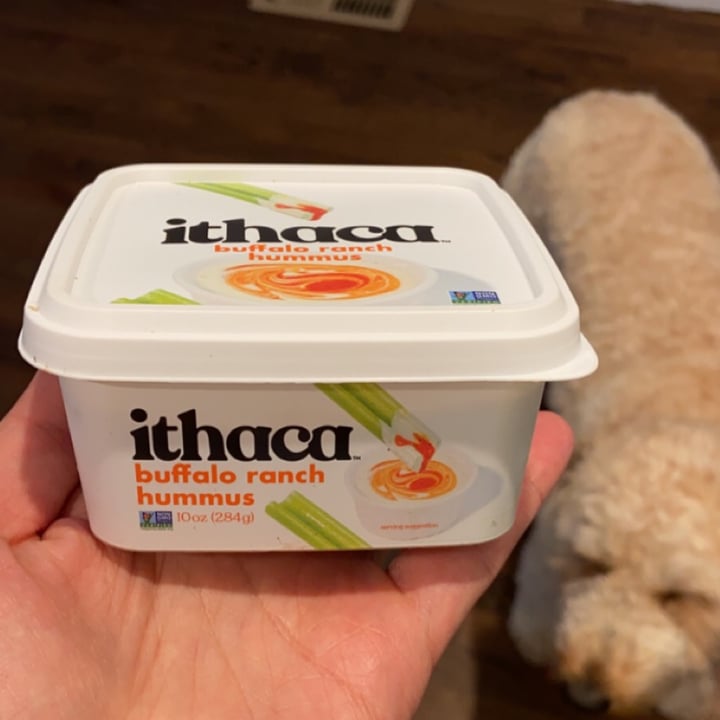 photo of Ithaca Cold-Crafted Buffalo Ranch Hummus shared by @crandazzo on  21 Jun 2022 - review
