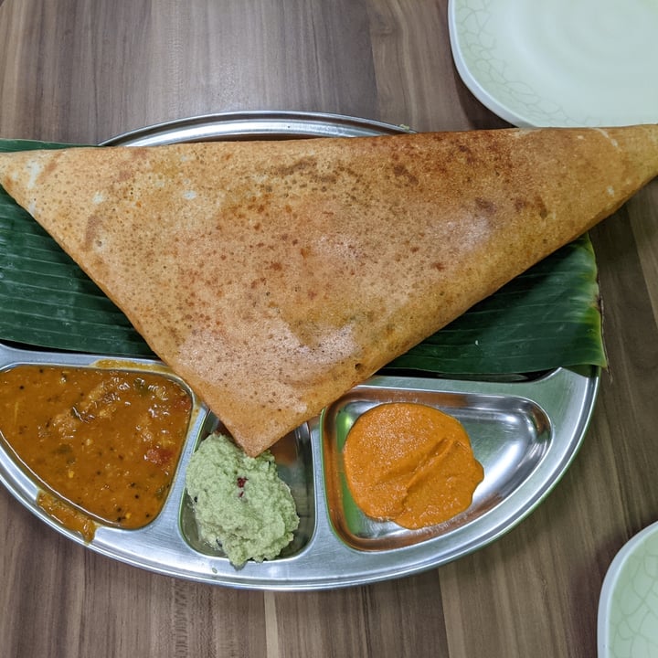 photo of Gokul Vegetarian Masala Dosa shared by @oblongboxes on  31 Mar 2021 - review