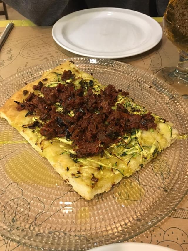 Photo of the dish “Coca con chori”