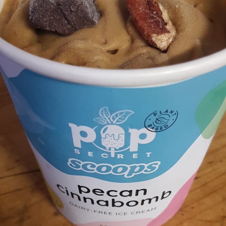 photo of Pop Secret Peacan cinnabomb dairy free ice cream shared by @eborahd on  15 Jun 2021 - review